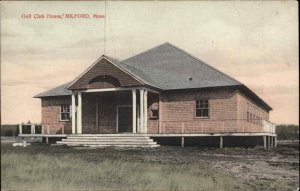 Milford Massachusetts MA Golf Club House c1900s-10s Postcard