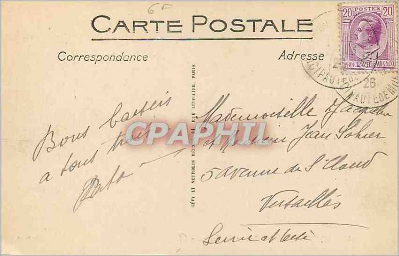 Old Postcard MONTE CARLO Entree Casino