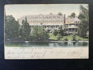 Vintage Postcard 1903 Whiteface Inn from the Lake Adirondacks New York