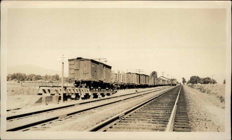 Battle Mountain NV Nevada Central Railroad SP Transfer Yard PHOTOGRAPH