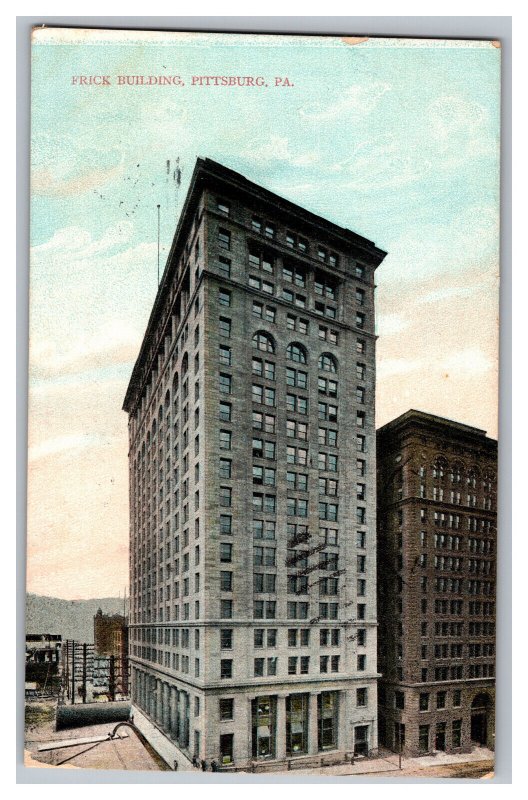 c1907 Postcard PA Frick Building Pittsburgh PA. Pennsylvania 