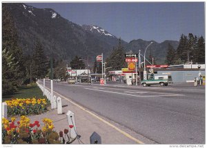 Street view,  Fraser River,  Hope,  B.C.,  Canada,  50-70s