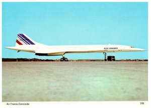 Air France Concorde Charles Skilton Postcard