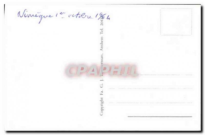 Modern Postcard Nijmegen Hoekje Markt