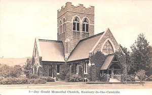 Jay Gould Memorial Church - Roxbury in the Catskills, New York