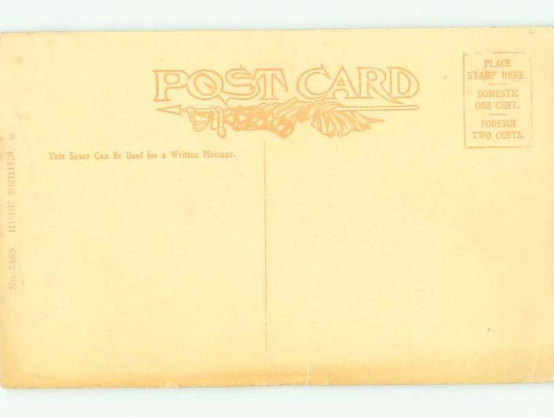 Pre-Linen Comic MAN GETS KICKED BY A COW AB9546