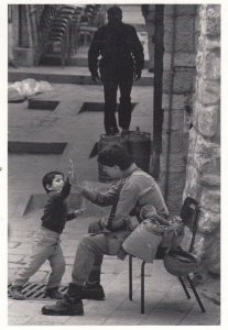 High Fives In Jerusalem Rare Museum Award Winning Real Photo Postcard