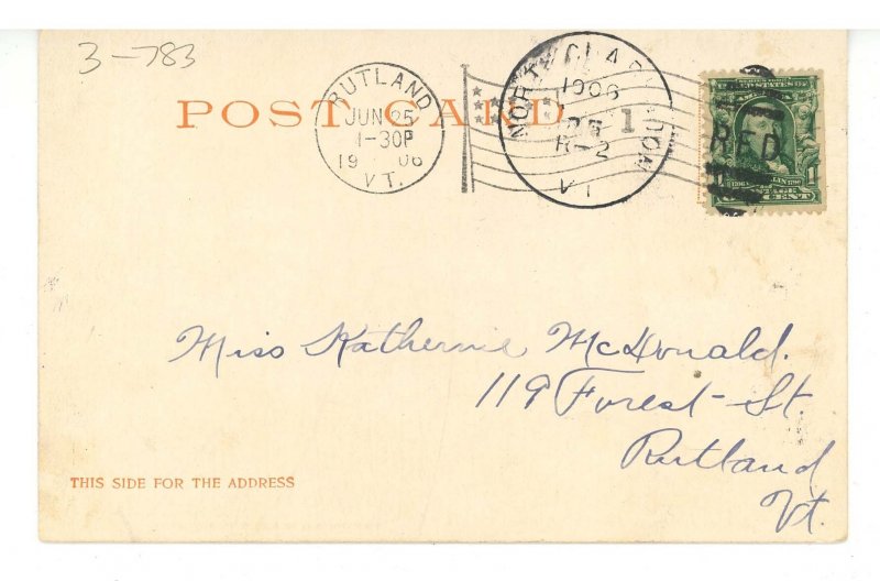 MA - Springfield. Forest Park, A Vista with Water