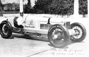 AAA Champion 1925-1927 Real Photo Automobile Racing, Race Car Unused 
