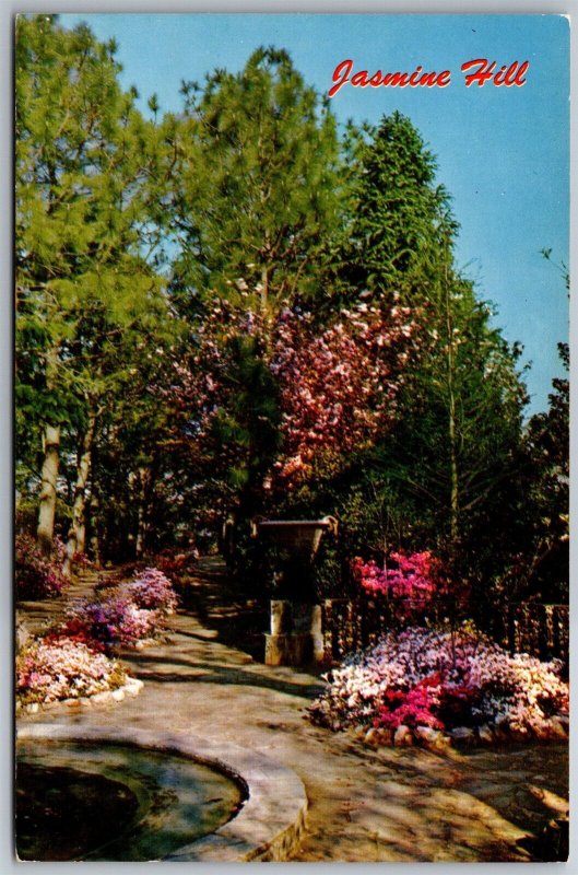 Vtg Wetumpka Alabama AL Jasmine Hill Grecian Garden near Montgomery Postcard