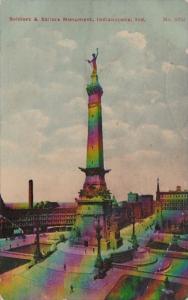 Indiana Indianapolis Soldiers and Sailors Monument 1911