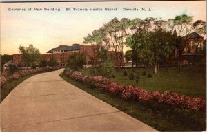 Postcard RESORT SCENE Denville New Jersey NJ AN2943