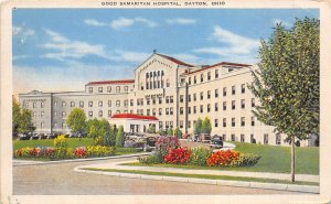 Dayton Ohio 1940s Postcard Good Samaritan Hospital 