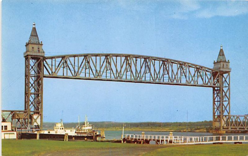 Railroad Bridge over Cape Cod Canal Cape Cod, Massachusetts, USA Unused 