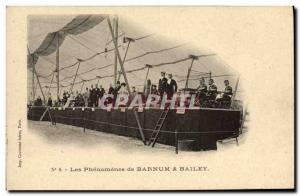 Old Postcard Barnum and Bailey Circus The phenomena