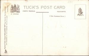 Halloween Witch Chases JOL Men TUCK #150 c1910 Postcard