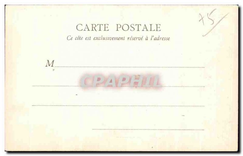 Old Postcard Paris Saint Peter Square Sacre Coeur Montmartre