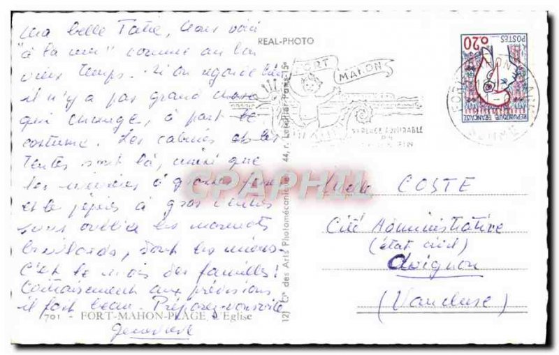 Modern Postcard Fort Mahon Plage Church