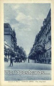 Avenida de Mayo Buenos Aires Argentina Unused 