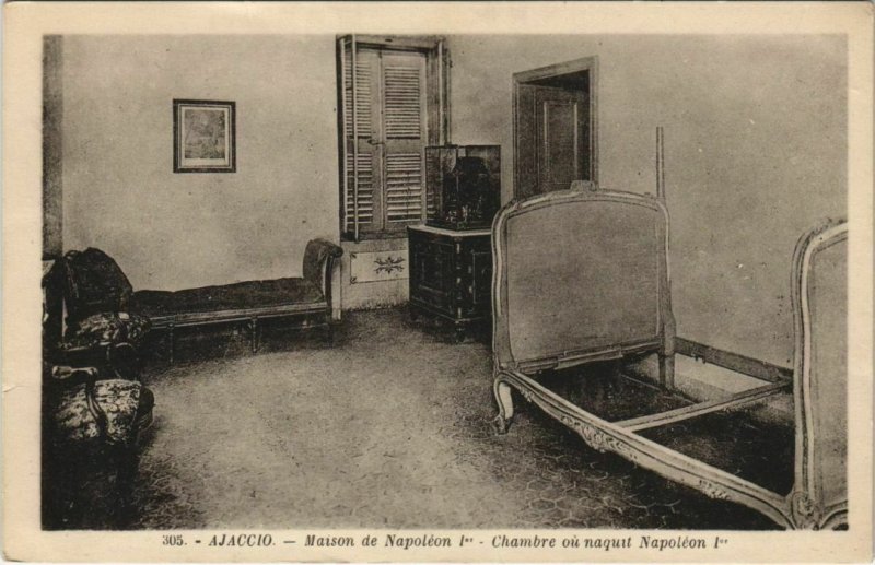 CPA Ajaccio Maison Napoleon ,Chambre ou naquit CORSICA (1077423)