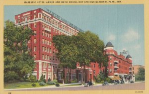 HOT SPRINGS , Arkansas, 1930-40s ; Majestic Hotel