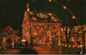 Bernville PA Koziar's Christmas Village Xmas a8 Pennsylvania 1950s Roadside