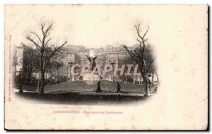 Saint Etienne - Landmarks Fighters - Old Postcard