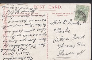 Genealogy Postcard - Family History - Bowler - ??ornsey Rise - London   BH5667