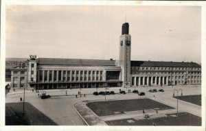 Czech Republic Hradec Králové hlavní nádraží Vintage RPPC 07.51