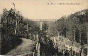 CPA DINAN Vallee de la Fontaine et Viaduc (1147764)