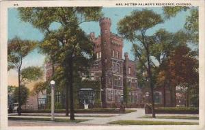 Illinois Chicago Mrs Potter Palmers Residence 1922