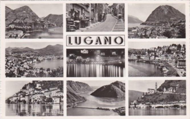 Switzerland Lugano Multi Views Photo