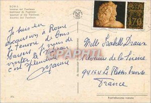 Postcard Modern Interior Pantheon Roma