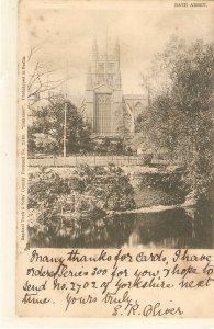Bath Abbey . Somerset Tuck County Ser. PC #  580