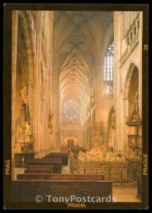 PRAGUE Hradcany - St. Vitus' Cathedral