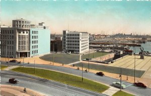 Lot 94 rotterdam netherlands car real photo view of leuvehaven