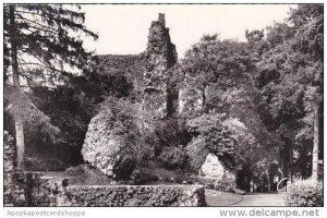 France Domfront Le Chateau Ruines de l'Ancien Donjon Real Photo