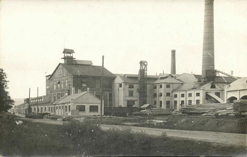 estonia, JÄRVAKANDI, Tehased, Glass Factory (1910s) RPPC