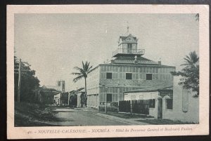 Mint Noumea New Caledonia Real Picture Postcard RPPC Vauban Boulevard