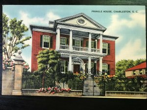 Vintage Postcard 1930-1945 Pringle House Charleston South Carolina