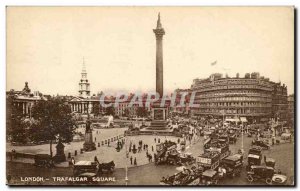 Great Britain Great Britain Old Postcard London London Trafalgar Square