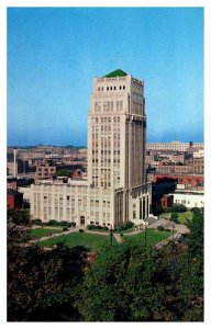 Postcard BUILDING SCENE Atlanta Georgia GA AR8768