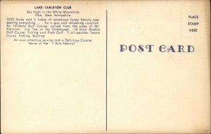 Pike New Hampshire NH Golf Club Golf Course c1950s-60s Postcard