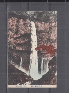 JAPAN, NIKKO, KEGON WATERFALL, c1910 ppc., unused.