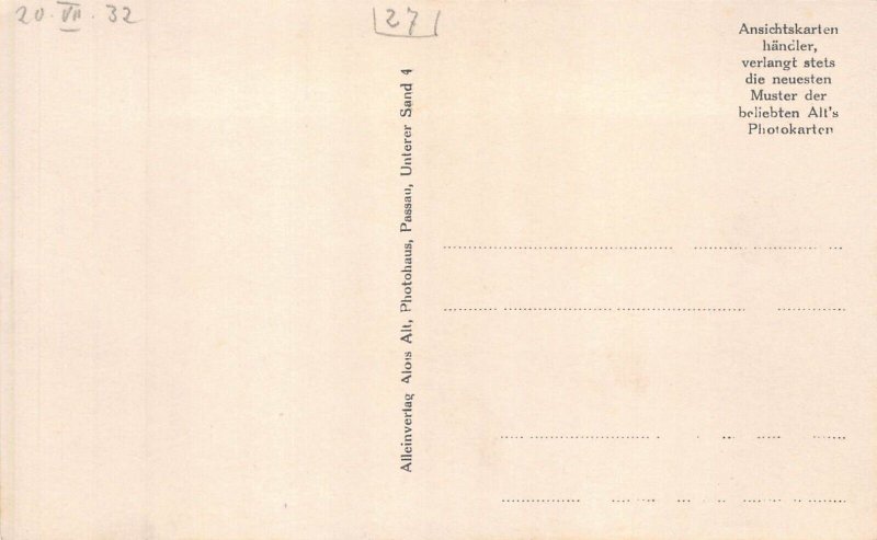 L168 Germany Niederalteich Stiftskirche Sakristei Interior Church postcard