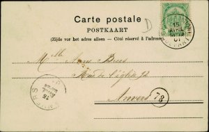 B576 Belgium Ghent park 1901