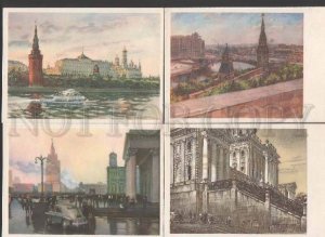 118408 Russia MOSCOW Collection Set 20 Original old postcards