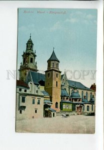 3172137 POLAND KRAKOW Wawel Konigsschloss Vintage postcard