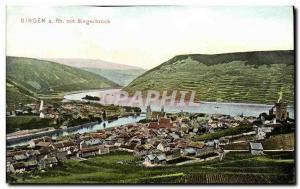 Old Postcard Bingen Rh Mit Bingerbrock