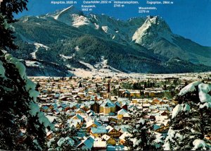 Germany Garmisch-Partenkirchen Gegen Zugspitzgruppe 1985